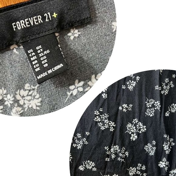 Forever 21+ | Floral Blouse - Picture 2 of 3